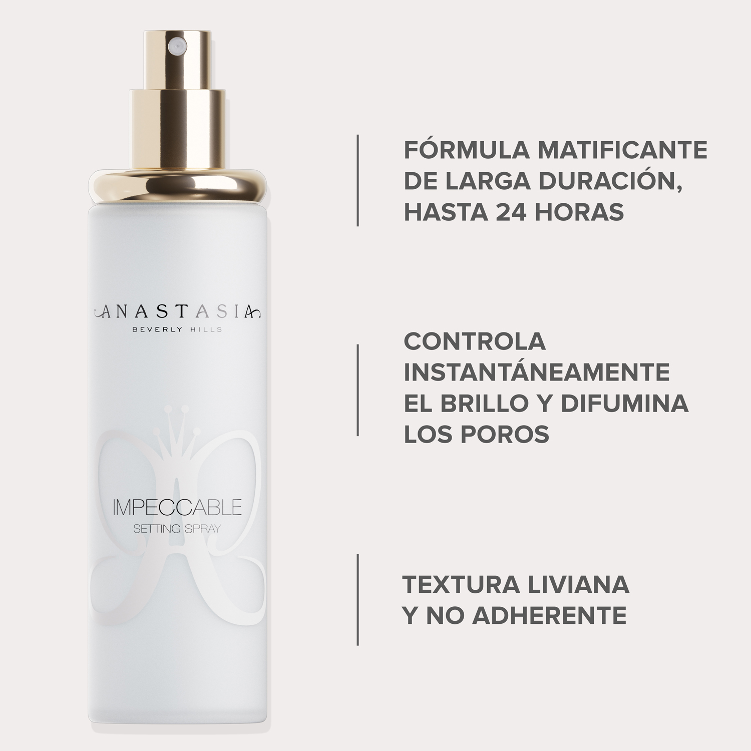 IMPECCABLE SETTING SPRAY (SPRAY FIJADOR DE MAQUILLAJE)